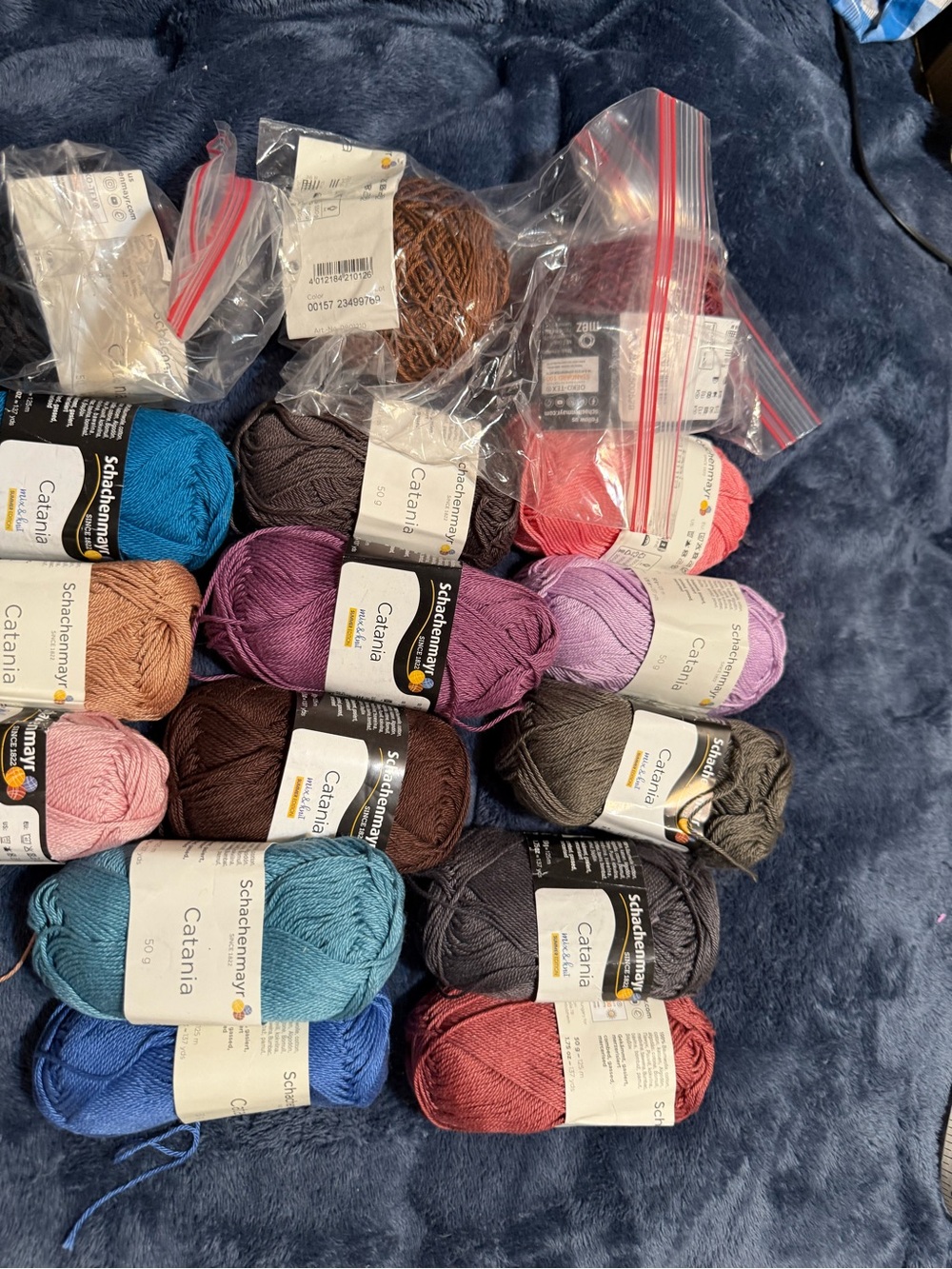 Schachenmayr Catania Cotton Yarn Assorted Color Pack